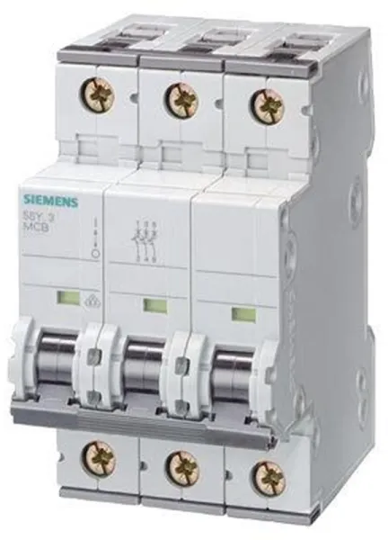 Siemens Automatsäkring 6ka 3p c 20a 5sy6320-7