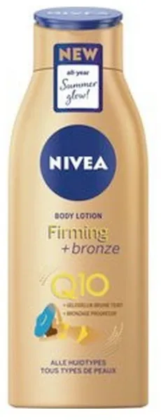Nivea - Q10 Body Lotion Uppstramande + Bronsande - 400 ml