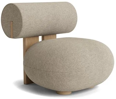 NORR11 Hippo Fåtölj Ekträ/Barnum Col 3